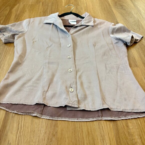 Style My Way Light Purple Blouse T-Shirt Top – Size Medium - Picture 6 of 9
